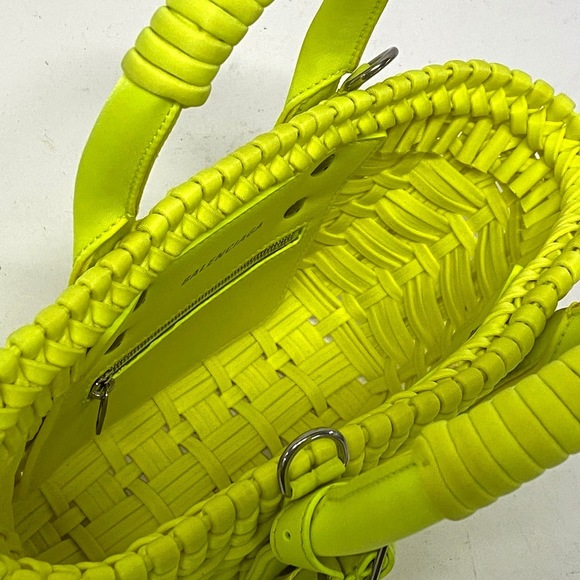Balenciaga Bistro XXS Basket Tote Bag Yellow - Picture 7 of 11